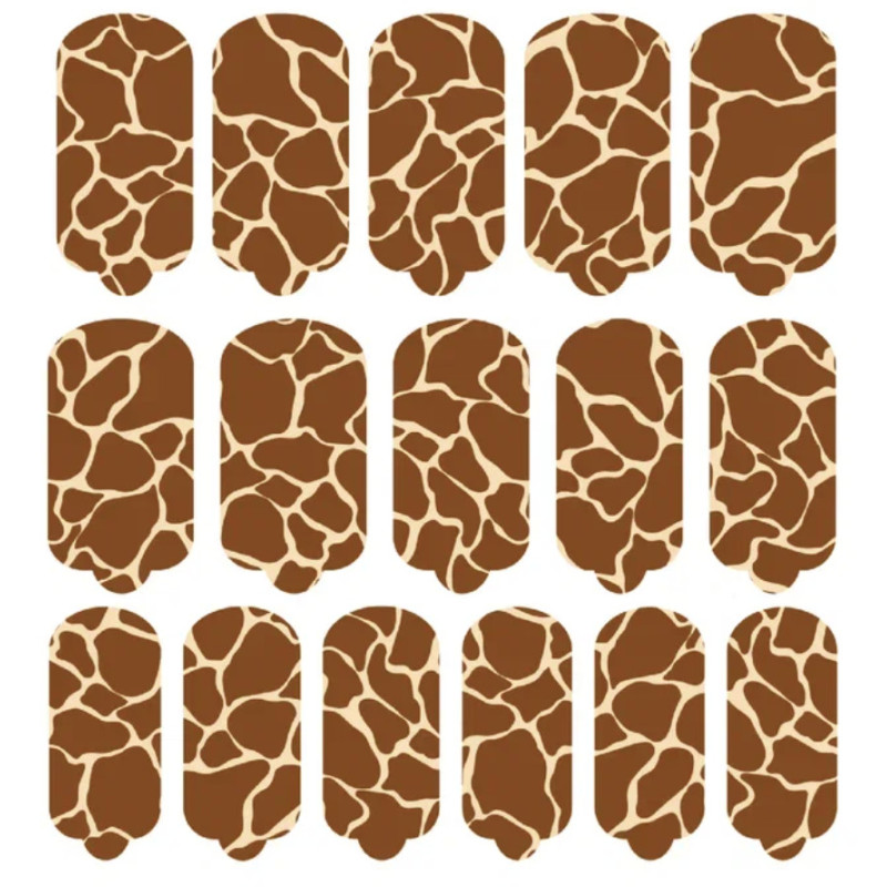 Nagelfolie Masai - Nail Wraps by Provocative Nails-NAIL WRAPS SELBSTKLEBEND-Double Beauty Shop