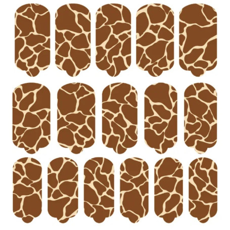 Nagelfolie Masai - Nail Wraps by Provocative Nails