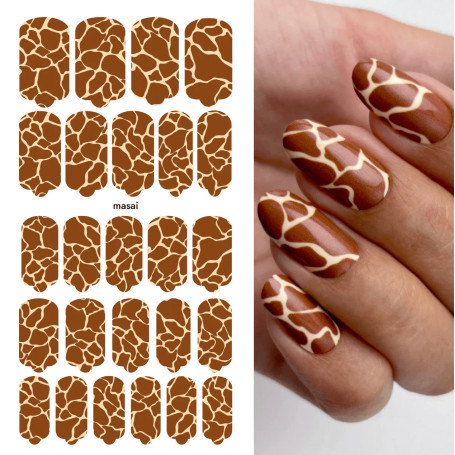 Nagelfolie Masai - Nail Wraps by Provocative Nails