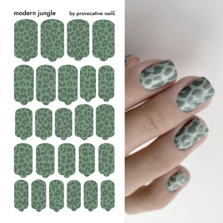 Nagelfolie Modern Jungle - Nail Wraps by Provocative Nails
