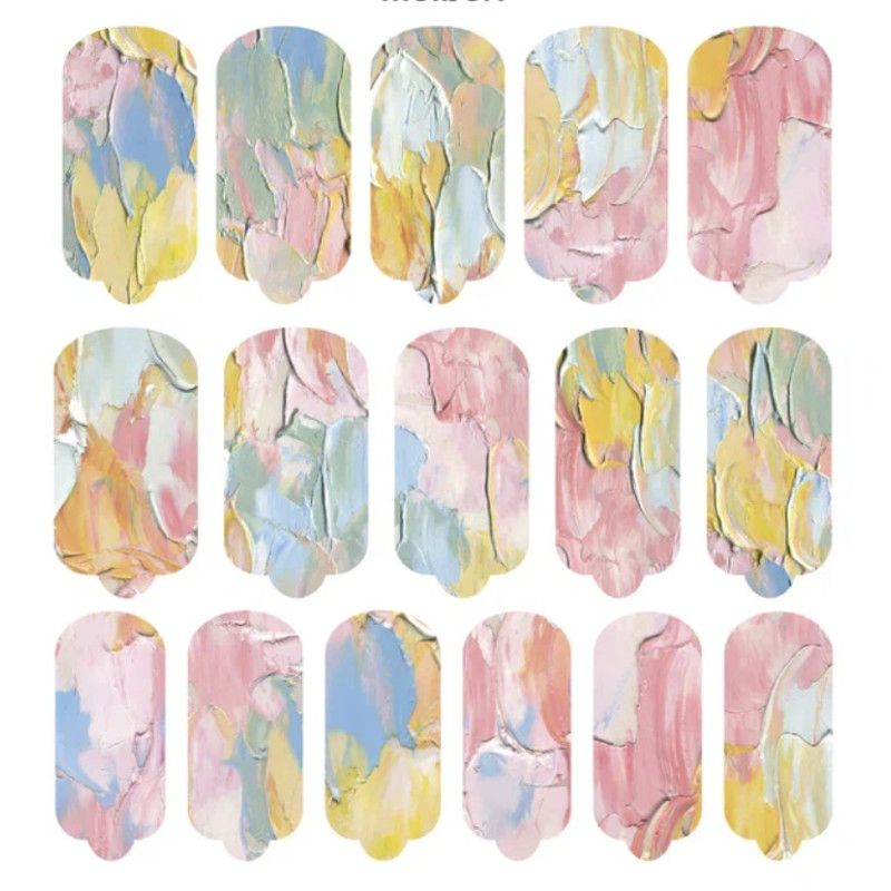 Nagelfolie Molbert - Nail Wraps by Provocative Nails-NAIL WRAPS SELBSTKLEBEND-Double Beauty Shop