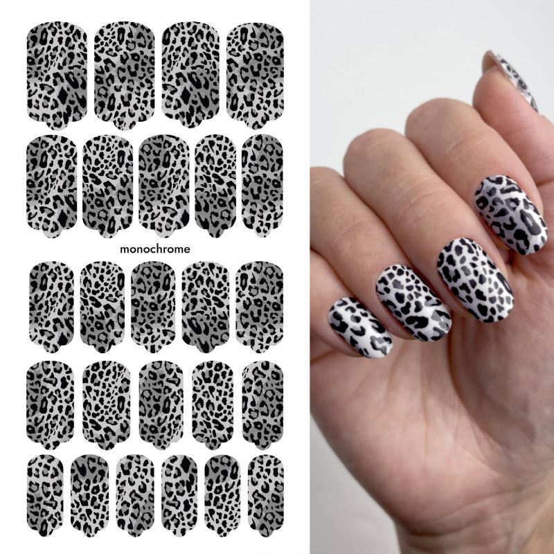 Nagelfolie Monochrome - Nail Wraps by Provocative Nails