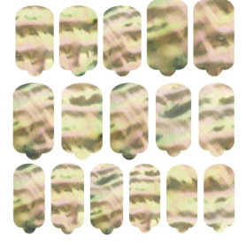 Nagelfolie Mother of pearl - Nail Wraps by Provocative Nails 2