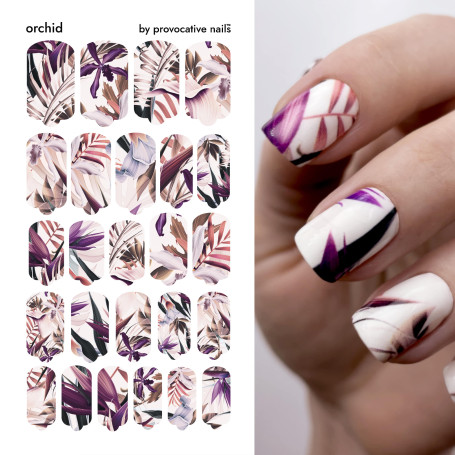 Nagelfolie Orchid - Nail Wraps by Provocative Nails