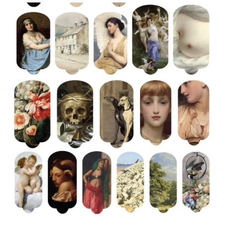 Nagelfolie Piece of Art - Nail Wraps by Provocative Nails