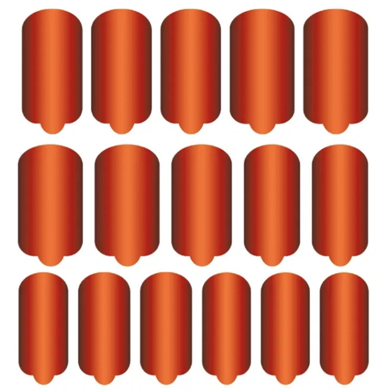 Nagelfolie Ruber - Nail Wraps by Provocative Nails-NAIL WRAPS SELBSTKLEBEND-Double Beauty Shop