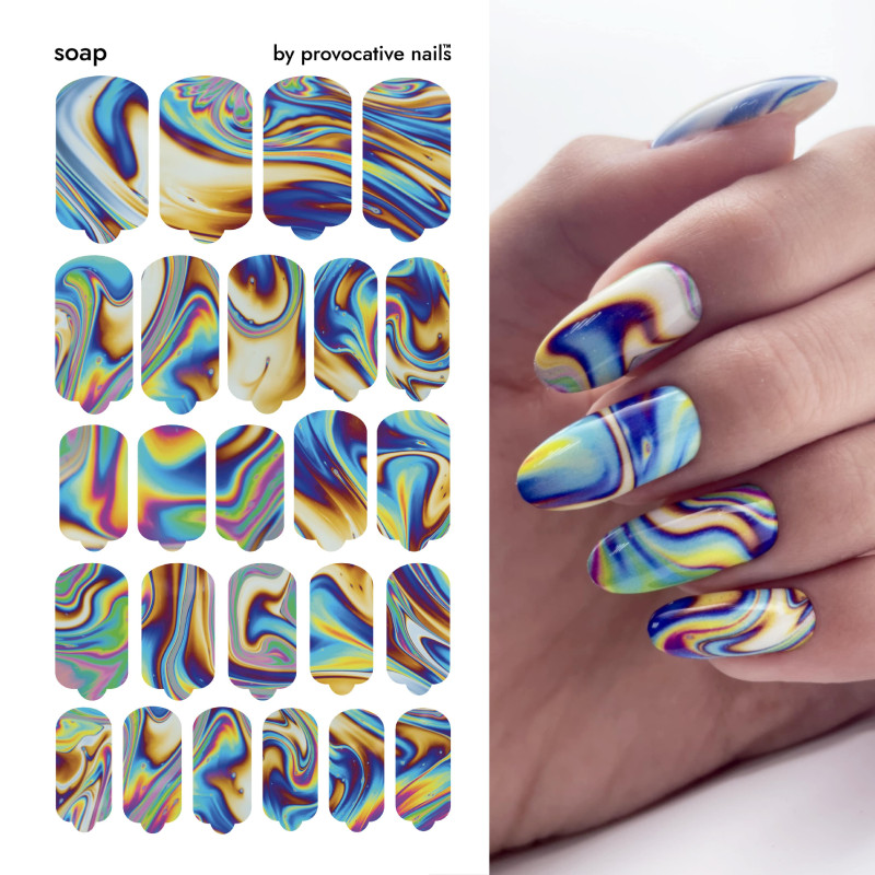 Nagelfolie Soap - Nail Wraps by Provocative Nails