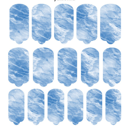 Nagelfolie Yukionna - Nail Wraps by Provocative Nails