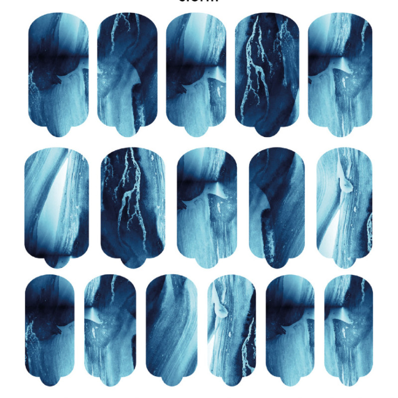 Nagelfolie Storm - Nail Wraps by Provocative Nails-NAIL WRAPS SELBSTKLEBEND-Double Beauty Shop