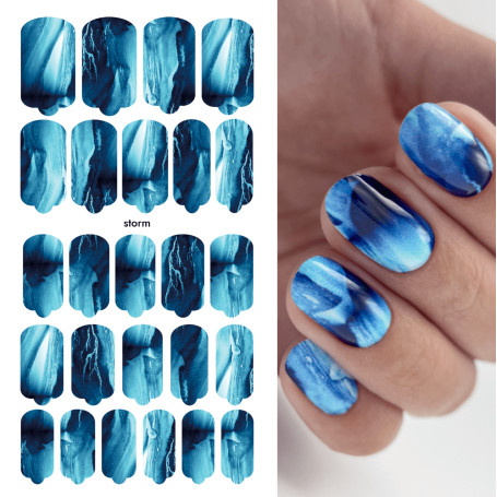 Nagelfolie Storm - Nail Wraps by Provocative Nails