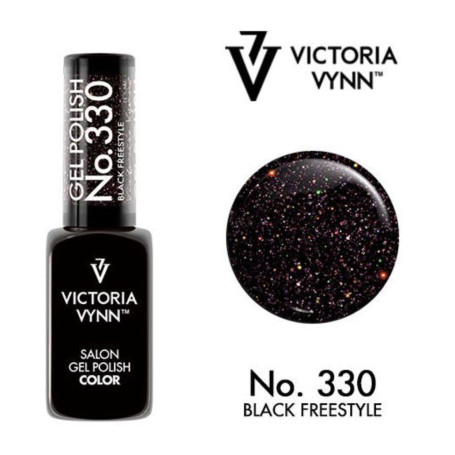 330 Black Freestyle - Gel polish 8ml VICTORIA VYNN
