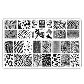 0004 by Vakula Matte stamping schablone + design blatt... 2