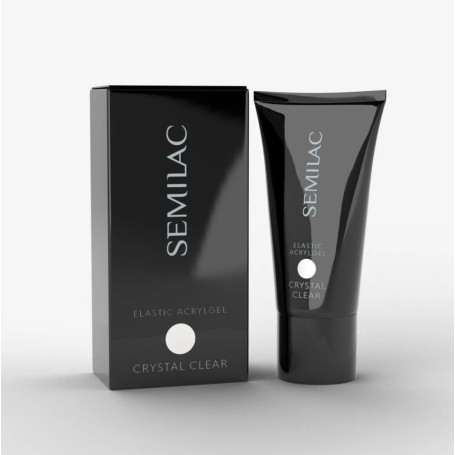 Clear - ELASTIC ACRYLGEL (Double Flex) 30 g Semilac