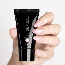 Light Pink - ELASTIC ACRYLGEL (Double Flex) 30 g Semilac