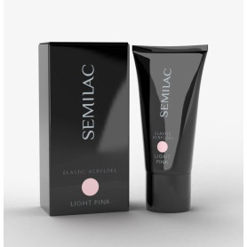 Light Pink - ELASTIC ACRYLGEL (Double Flex) 30 g Semilac 2