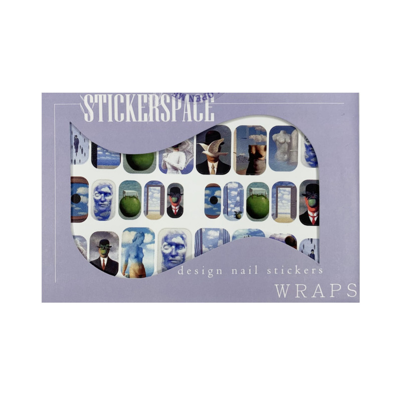 Rene - Nail Wraps StickerSpace-NAIL WRAPS SELBSTKLEBEND-Double Beauty Shop