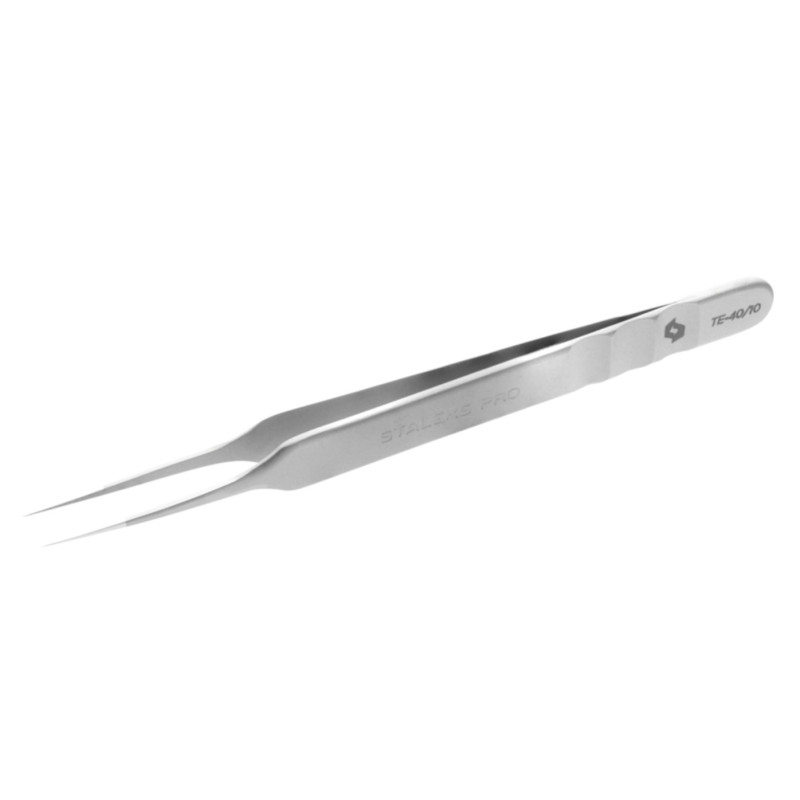 TWEEZERS EXPERT 40 (TE-40/10) STALEKS-INSTRUMENTE STALEKS-Double Beauty Shop