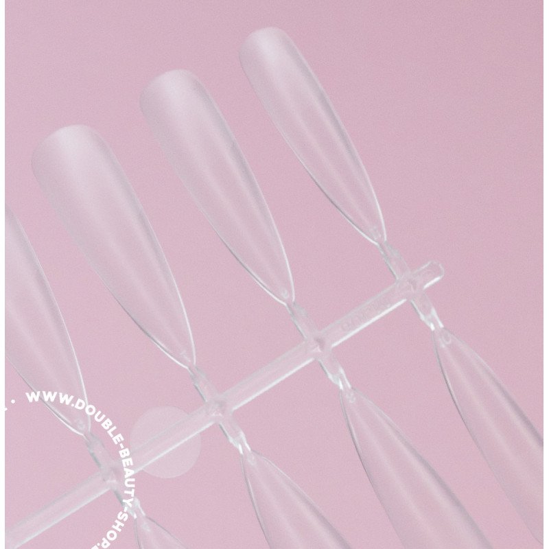 Long Almond - Soft gel Form (Tips) 240stk Double Beauty-TIPS-Double Beauty Shop