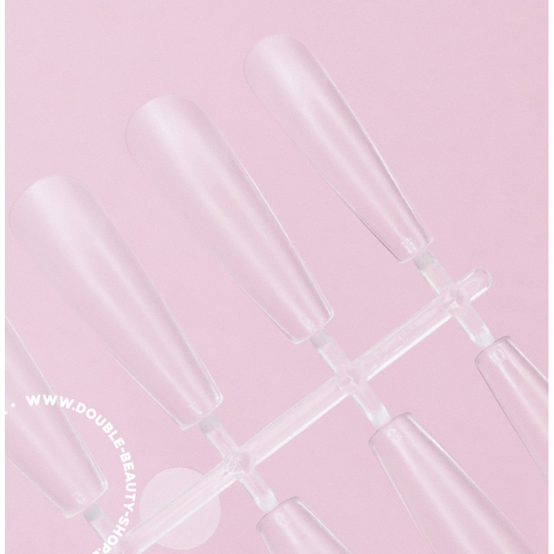 Coffin - Soft gel Form (Tips) 240stk Double Beauty-TIPS-Double Beauty Shop