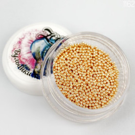 Champagne - METALLPERLEN (1mm) ZooNail