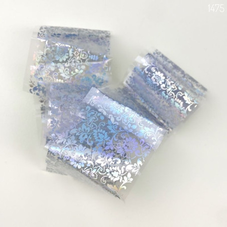 BLÄTTER/ BLÜMCHEN - Nailart Folie Holographisch ZooNail