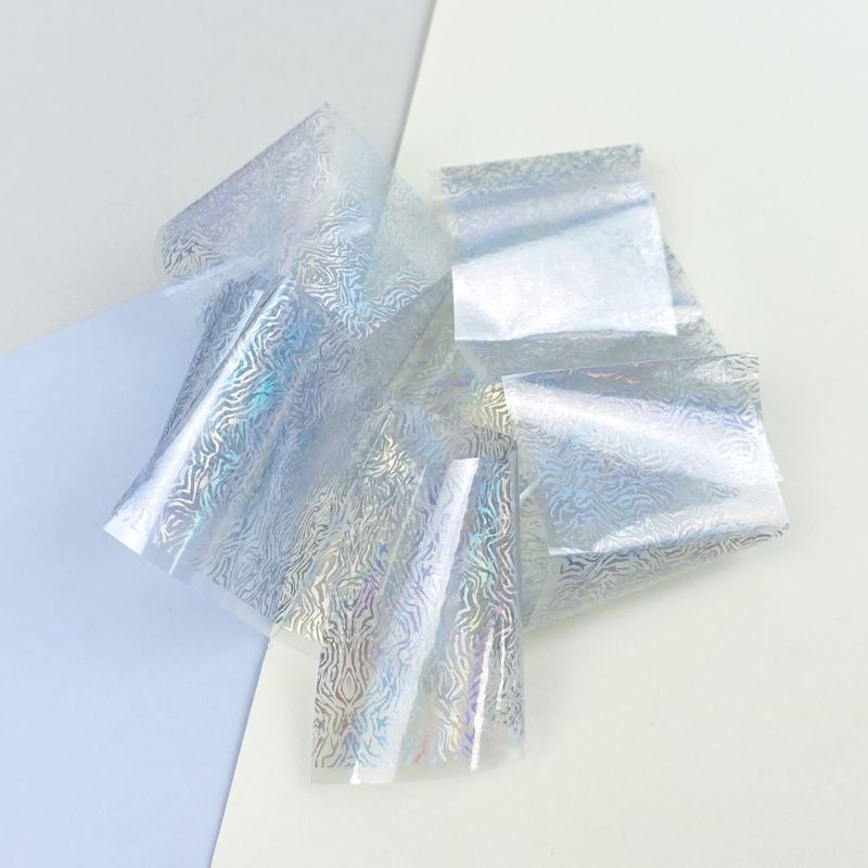 VERSCHWOMMEN - Nailart Folie Holographisch ZooNail-NAILART FOLIE-Double Beauty Shop