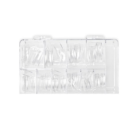 Tips 120 Stk, lange Klebefläche, klar, Neonail