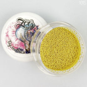 GOLD - METALLPERLEN (0.6mm) ZooNail