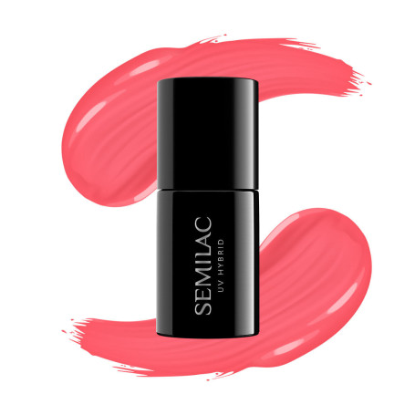 006 Classic Coral - UV Nagellack Semilac  7 ml