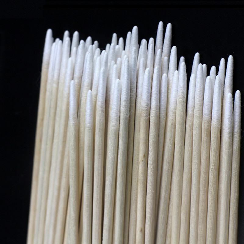 Baumwolle Stäbchen für die Maniküre 20 Stück-ROSENHOLZSTÄBCHEN-Double Beauty Shop