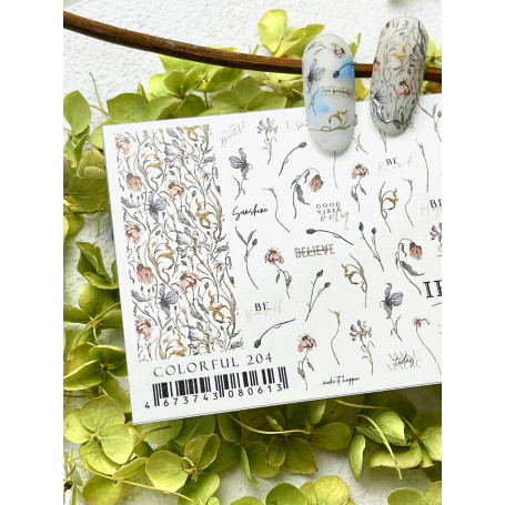 COLORFUL 204 IBDI NAILS