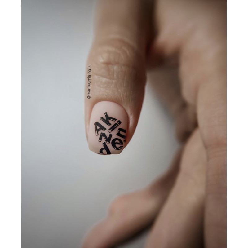 0003 by Davydova Matte stamping schablone + design blatt ART STAMPING-ALLE SCHABLONEN-Double Beauty Shop