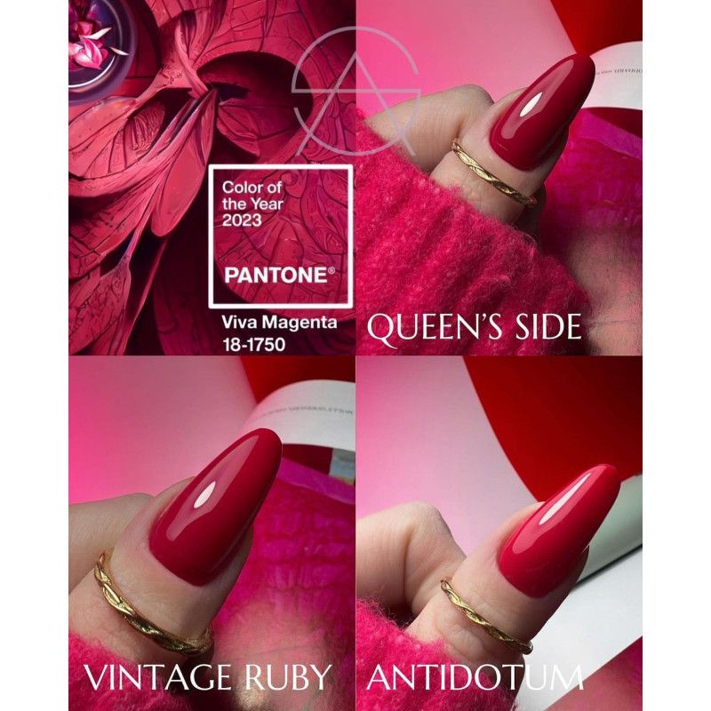 VINTAGE RUBY - UV Nagellack 7ml ECLAIR-Alle Farben ECLAIR-Double Beauty Shop