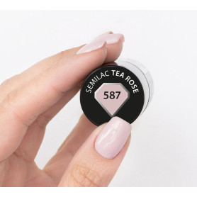 587 Tea Rose - UV Nagellack 7ml Semilac 2