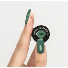 588 Fresh Green - UV Nagellack 7ml Semilac 2