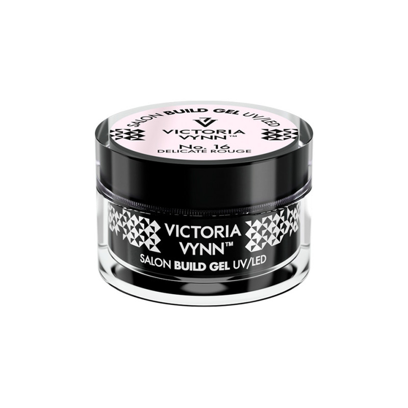 16 DELICATE ROUGE - Build Gel UV/LED (15ml,50ml) VICTORIA VYNN-GELE-Double Beauty Shop