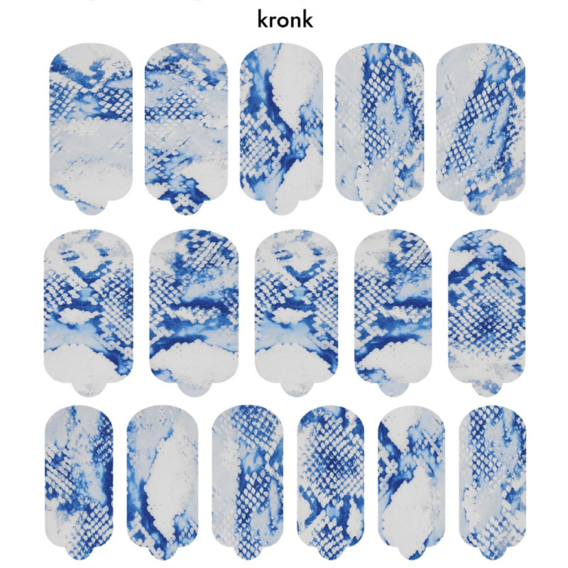 Nagelfolie Kronk - Nail Wraps by Provocative Nails-NAIL WRAPS SELBSTKLEBEND-Double Beauty Shop