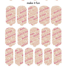 Nagelfolie Make it Fun - Nail Wraps by Provocative Nails 2