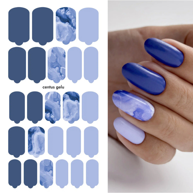 Nagelfolie Centus gelu - Nail Wraps by Provocative Nails