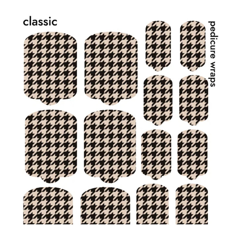 Nagelfolie Classic - PEDIKÜRE Nail Wraps by Provocative Nails