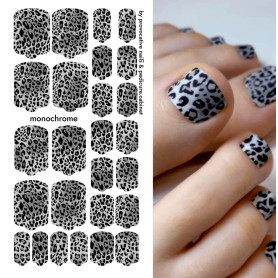Nagelfolie Monochrome - PEDIKÜRE Nail Wraps by...