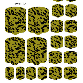 Nagelfolie Swamp - PEDIKÜRE Nail Wraps by Provocative Nails
