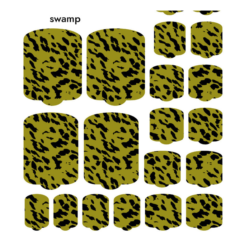 Nagelfolie Swamp - PEDIKÜRE Nail Wraps by Provocative Nails