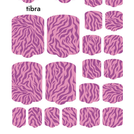 Nagelfolie Tibra - PEDIKÜRE Nail Wraps by Provocative Nails