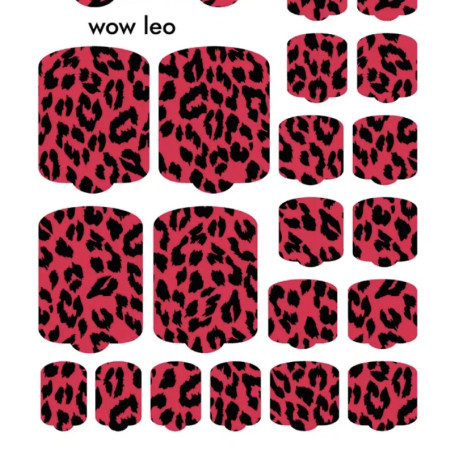 Nagelfolie Wow Leo - PEDIKÜRE Nail Wraps by Provocative Nails