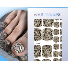 Nagelfolie Zmey - PEDIKÜRE Nail Wraps by Provocative Nails