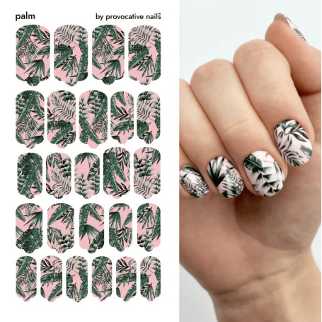 Nagelfolie Palm - Nail Wraps by Provocative Nails