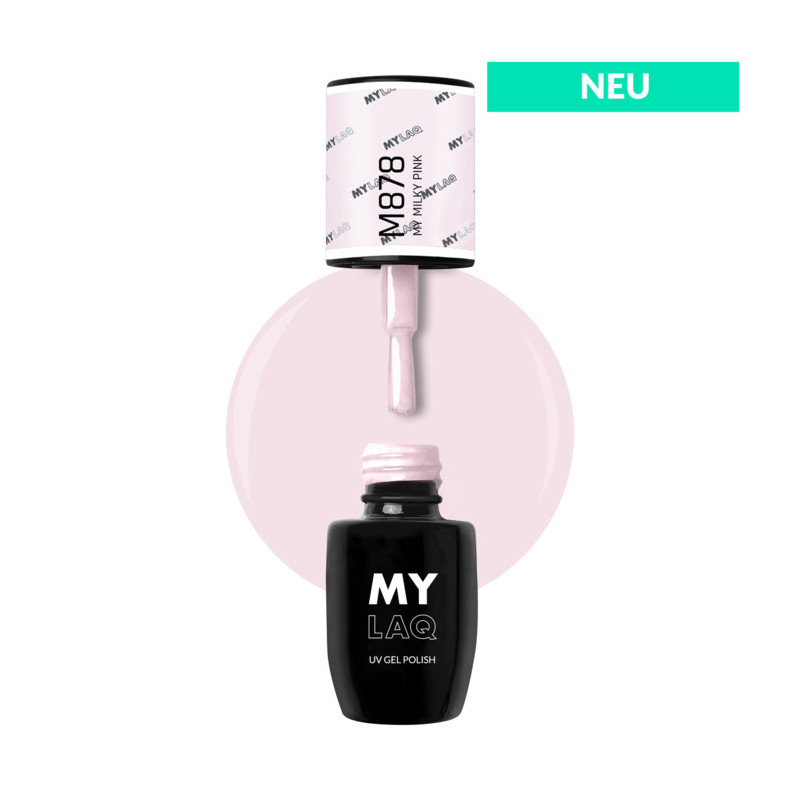 MY MILKY PINK - UV Nagellack 5 ml MYLAQ-UV NAGELLACKE-Double Beauty Shop
