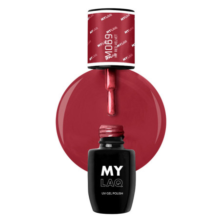 RED VELVET - UV Nagellack 5 ml MYLAQ