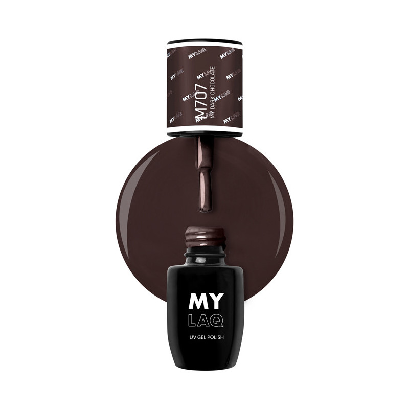 MY DARK CHOCOLATE - UV Nagellack 5 ml MYLAQ-UV NAGELLACKE-Double Beauty Shop